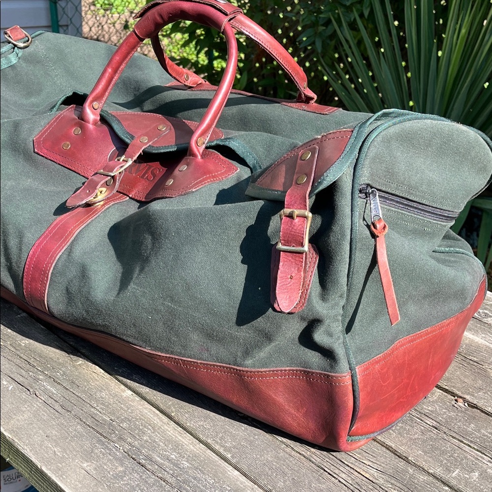🍾🥂Host pick 🎉Vintage Orvis Battenkill Duffel Bag – 28” x 13” – EUC - Picture 4 of 13